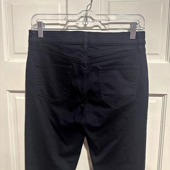 Tory Burch Navy Skinny Jeans Size 26 Stretch Denim - Picture 4 of 7